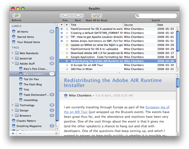 ReadAirScreenshot