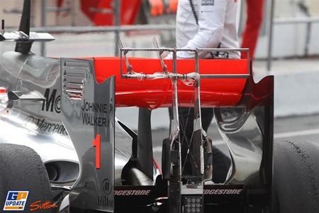 McLaren Rear Wing Test Rig
