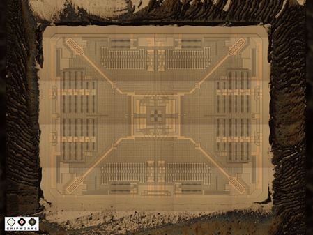 Chipworks MEMS gyroscope die